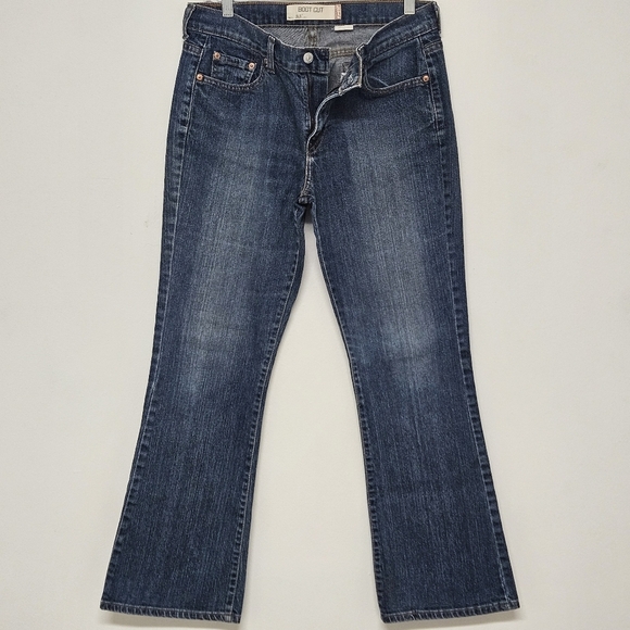 LEVI'S 515 RELAXED BOOT CUT JEANS SIZE 10 SLIM - Picture 1 of 10